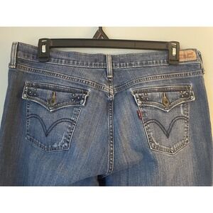 Levi's Jeans Womens 16 S‎ Blue 515 Bootcut  Classic Denim Pants 33 30